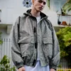 Kurtka techniczna oversize w kratę – Kurtki