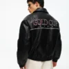 Kurtka z nadrukiem z Faux Leather Kurtka z nadrukiem z Faux Leather