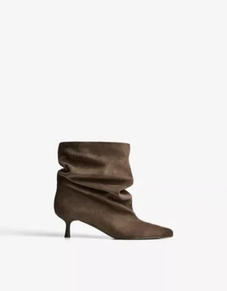 Luźne botki na niskim obcasie – buty i botki