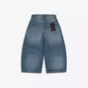 Luźne Denim bermudy