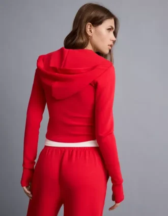 Miękka bluza z kapturem z mieszanki modalu zapinana na zamek – Bluzy i bluzy z kapturem Miękka bluza z kapturem z mieszanki modalu zapinana na zamek – Bluzy i bluzy z kapturem