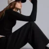 Miękka bluza z kapturem z mieszanki modalu zapinana na zamek – Bluzy i bluzy z kapturem