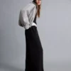 Miękkie spodnie Wide Leg – Spodnie – Kobiety