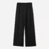 Miękkie spodnie Wide Leg – Spodnie – Kobiety