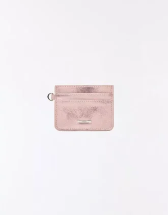 Mini etui na karty ze Faux Leather – efekt skóry Mini etui na karty ze Faux Leather – efekt skóry