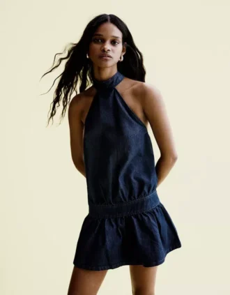 Mini sukienka Denim