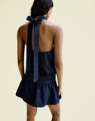 Mini sukienka Denim
