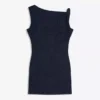 Mini sukienka z odkrytymi ramionami z Denimu – Sukienki i kombinezony
