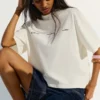 Oversize’owa koszulka z nadrukiem Oversize’owa koszulka z nadrukiem