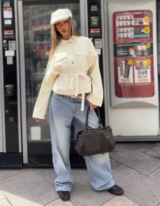 Oversize’owa kurtka Denim – Kurtki i trencze