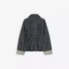 Oversize’owa kurtka z teksturowanego Denimu – Kurtki i trencze Oversize’owa kurtka z teksturowanego Denimu – Kurtki i trencze
