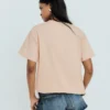 Oversize’owy T-shirt z nadrukiem Tyla – damski Oversize’owy T-shirt z nadrukiem Tyla – damski