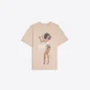 Oversize’owy T-shirt z nadrukiem Tyla – damski Oversize’owy T-shirt z nadrukiem Tyla – damski