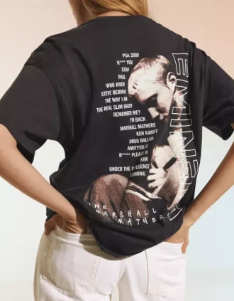 Oversize Short Sleeve Eminem T-Shirt Oversize Short Sleeve Eminem T-Shirt