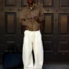 Plisowane jeansy typu barrel – jeansy – męskie Plisowane jeansy typu barrel – jeansy – męskie