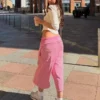 Pluszowe szorty bermudy z efektem sprania
