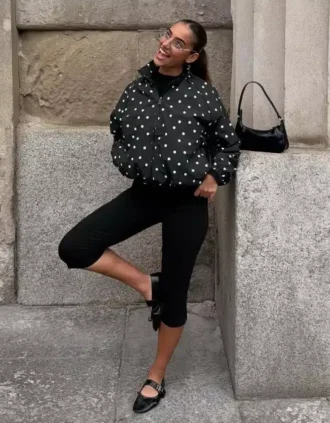 Spodnie capri z rozcięciami u dołu – #Bershkastyle – damskie