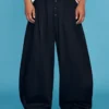 Spodnie o dopasowanym kroju typu barrel – Bershka Lovers