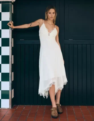 Sukienka midi w stylu boho