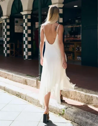 Sukienka midi w stylu boho