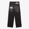 Super luźne jeansy z haftem Super luźne jeansy z haftem