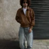 Super luźne jeansy z haftem – #Bershkastyle – Męskie