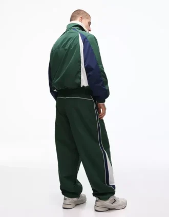 Super luźne techniczne spodnie typu baggy sportowe