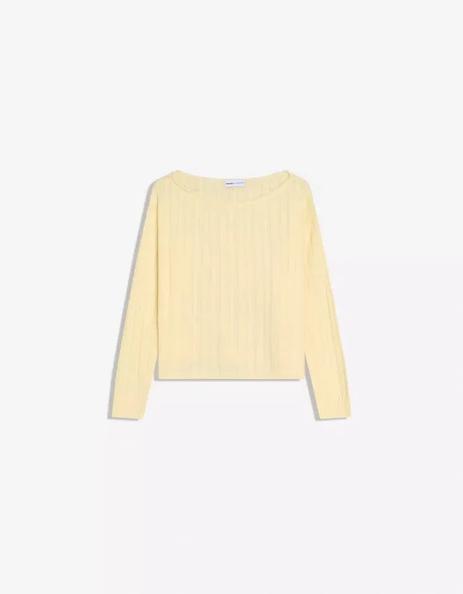 Sweter z dzianiny typu cable-knit Sweter z dzianiny typu cable-knit