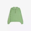 Sweter z kołnierzem polo o prostym kroju Sweter z kołnierzem polo o prostym kroju