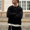 Sweter z okrągłym dekoltem Sweter z okrągłym dekoltem