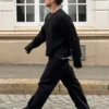 Sweter z okrągłym dekoltem Sweter z okrągłym dekoltem