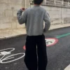 Sweter z okrągłym dekoltem Sweter z okrągłym dekoltem