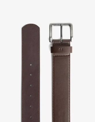 Szeroki pasek Faux Leather – Akcesoria – Mężczyźni