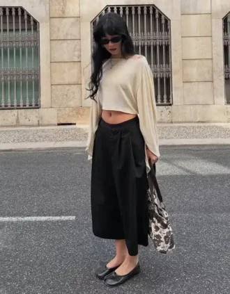 Szorty bermudy w paski – #Bershkastyle – damskie