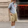 Szorty bermudy z efektem sprania Aries X Bershka Szorty bermudy z efektem sprania Aries X Bershka