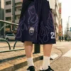 Szorty z nadrukiem i elastycznym paskiem – Bershka Lovers