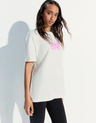 T-shirt Oversize z nadrukiem Bini T-shirt Oversize z nadrukiem Bini