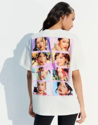 T-shirt Oversize z nadrukiem Bini T-shirt Oversize z nadrukiem Bini