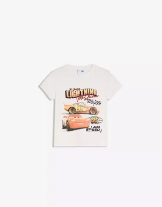 T-shirt z krótkim rękawem i nadrukiem Cars