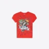T-shirt z krótkim rękawem i nadrukiem Ed Hardy X Bershka