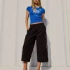 T-shirt z krótkim rękawem i nadrukiem sportowym