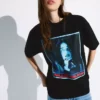 T-shirt z krótkim rękawem z nadrukiem Billie Eilish