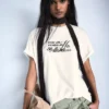 T-shirt z krótkim rękawem z nadrukiem Manuel Turizo – damska