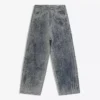 Teksturowane jeansy typu baggy Teksturowane jeansy typu baggy
