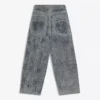 Teksturowane jeansy typu baggy Teksturowane jeansy typu baggy