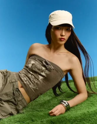 Top bandeau Ed Hardy X Bershka
