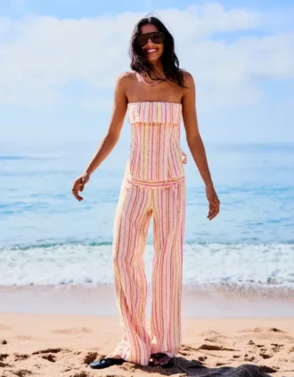 Top bandeau w paski