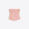 Top bandeau w paski