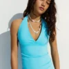 Top z wiązaniem na szyi – #Bershkastyle – damski Top z wiązaniem na szyi – #Bershkastyle – damski