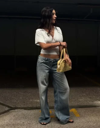 Wide Leg Low-Rise Jeans Wide Leg Low-Rise Jeans